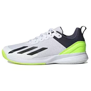 Adidas Courtflash Speed White Black Lucid Lemon Мужские кроссовки Cloud-White Core-Black IG9539 46