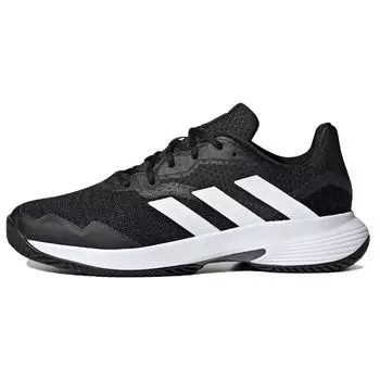 Adidas CourtJam Control Black White Grey Мужские кроссовки Core-Black Cloud-White Grey-Four ID1535 40