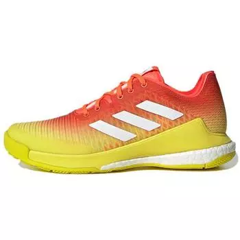 Adidas Crazyflight Solar Red Acid Yellow Женские кроссовки Cloud-White H04940 37
