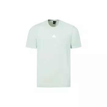Adidas Ct Tee Ss Повседневная охлаждающая футболка с коротким рукавом Мужские топы Льняно-зеленый IT4340 S