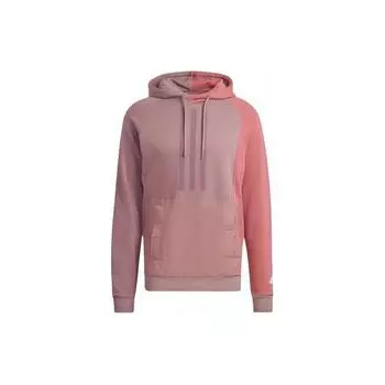 Adidas Цветные блоки Открытый Повседневный Спортивный Толстовка Мужские Толстовки Розовый HZ9698 2XL