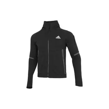 Adidas D4gMDY Мужская спортивная куртка с капюшоном во всю молнию Верхняя одежда Черная HE5030 XS