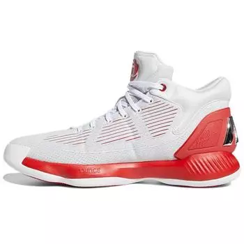 Adidas D Rose 10 Dash Grey Scarlet Мужские кроссовки Cloud-White EH2100 42