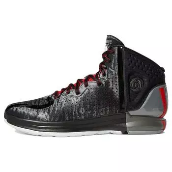 Adidas D Rose 4 Restomod Black Scarlet Мужские кроссовки Core-Black Cloud-White FX4066 41