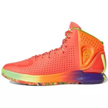 Adidas D Rose 4 Restomod Solar Red Rainbow Мужские кроссовки разноцветные FX5014 40