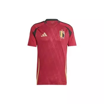 Adidas Домашняя майка сборной Бельгии 24 Coll, бордовая мужская уличная одежда IQ0769 XL