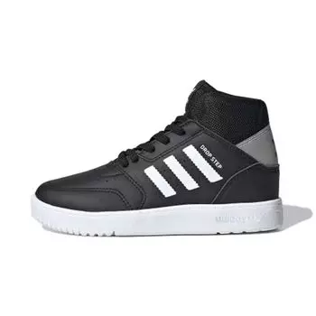 Adidas Drop Step 360 C Black White Детские кроссовки Core-Black Footwear-White Silver FV7548