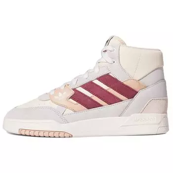 Adidas Drop Step SE Ecru Tint Quiet Crimson Женские кроссовки Cream Halo-Blue HR1419 36