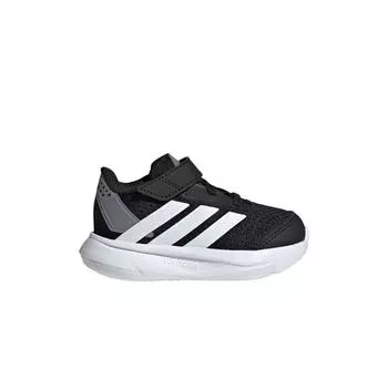 Adidas Duramo 2.0 I черные белые серые детские кроссовки Core-Black Cloud-White JI1697 25