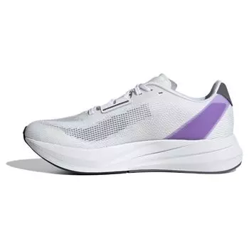 Adidas Duramo Speed White Black Violet Fusion Женские кроссовки Cloud-White Core-Black IE9688 36
