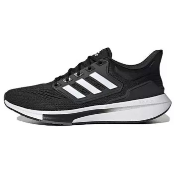 Adidas EQ21 Run Black White Мужские кроссовки Core-Black Cloud-White Grey-Four GY2190 45