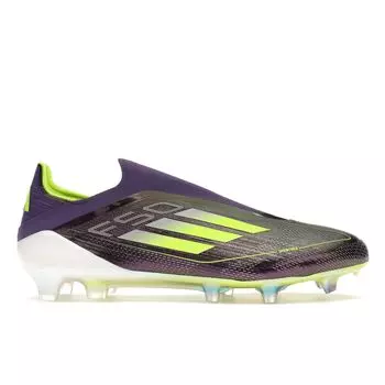 Adidas F50 Elite Laceless FG Fast Reborn Pack Мужские кроссовки Purple Cloud-White Lucid-Lemon IE9116 42