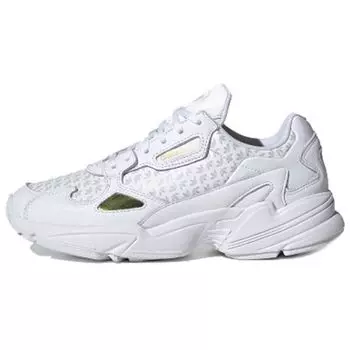 Adidas Falcon Gold Metallic Женские кроссовки White Footwear-White Grey-One FV8257