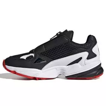 adidas Fiorucci x Falcon Zip Red Женские кроссовки Black Core-Black Cloud-White EF3644