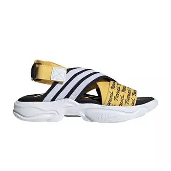 Adidas Fiorucci x Magmur Sandal Core Желтые женские кроссовки Footwear-White Core-Black EG6213