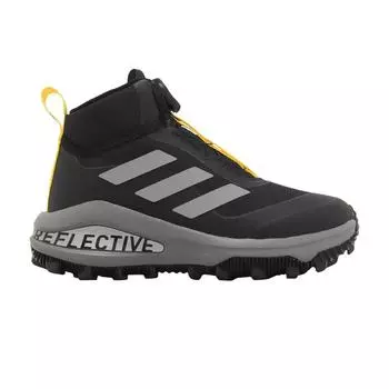Adidas FortaRun BOA ATR K Black Impact Yellow Детские кроссовки Core-Black GZ1810 29