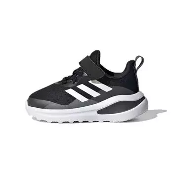 adidas FortaRun EL I Black White Детские кроссовки Core-Black Cloud-White Grey-Six FZ5499 21