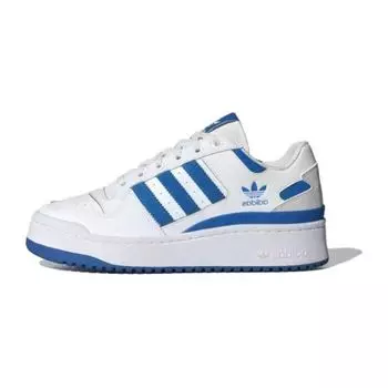 Adidas Forum Bold Stripes White Blue Bird Женские кроссовки Cloud-White Grey-One ID0564 37