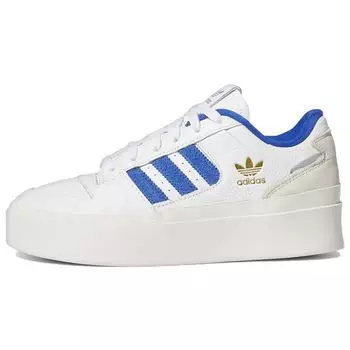 Adidas Forum Bonega White Royal Blue Женские кроссовки Cloud-White Gold-Metallic GX4414 38