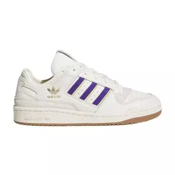 Adidas Forum Low CL White Collegiate Purple Женские кроссовки Cloud-White Cream-White JH7940 41