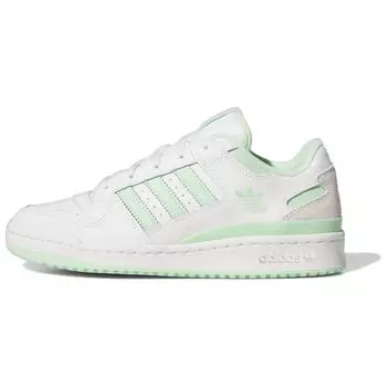 Adidas Forum Low CL White Green Spark Женские кроссовки Cloud-White Semi-Green-Spark IG1427 37