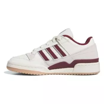 Adidas Forum Low CL White Shadow Red Женские кроссовки Cloud-White Cream-White IG3965 44