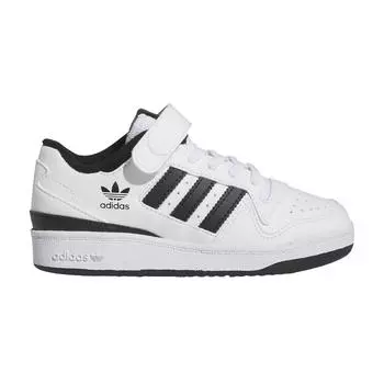 Adidas Forum Low J White Black Детские кроссовки Cloud-White Core-Black IF2651 29