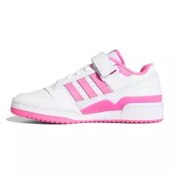 Adidas Forum Low J White Screaming Pink Детские кроссовки Cloud-White FY7967 36