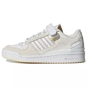 adidas Forum Low Off White Почти желтые женские кроссовки Cloud-White ID2559 36