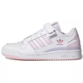 Adidas Forum Low White Clear Pink Женские кроссовки Cloud-White Rose-Tone GY3670 36