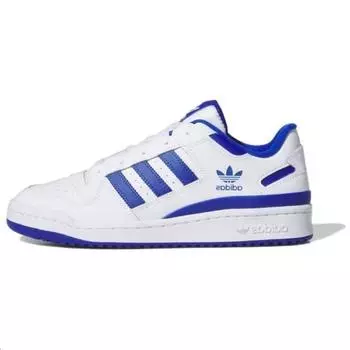Adidas Forum Low White Royal Blue Мужские кроссовки Cloud-White HQ6828 44