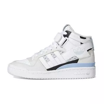 Adidas Forum Mid J White Ambient Sky Детские кроссовки Grey-One H04422 38