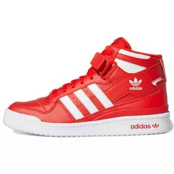 Adidas Forum Mid Red Мужские кроссовки Cloud-White GY5792 43
