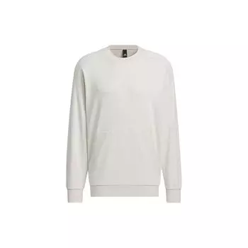 Adidas Fustl Sweat 5 принтованный спортивный повседневный пуловер с круглым вырезом толстовка мужская толстовка Talc IY0695 M