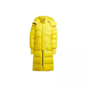 Adidas FW22 однотонная универсальная спортивная хлопковая куртка с капюшоном на молнии женская куртка желтая HG6894 L