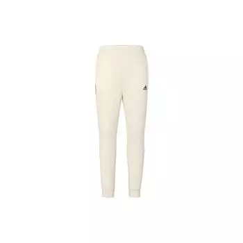 Adidas FW22 Принт логотипа Эластичный пояс Флисовые манжеты Спортивные брюки Женские плавки Белые IB2719 XXL