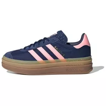 adidas Gazelle Bold Blue Pink Spark женские кроссовки темно-синие IG4390 38