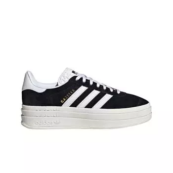Adidas Gazelle Bold Core Black Cloud White Женские кроссовки HQ6912