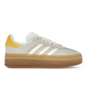 Adidas Gazelle Bold Ivory Bold Gold женские кроссовки кремово-белые IH9929 38