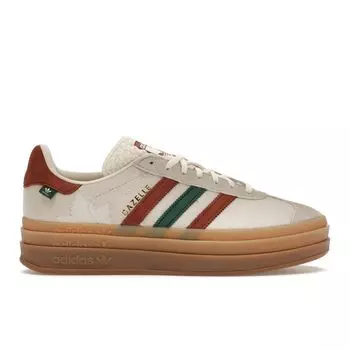 Adidas Gazelle Bold Maple Leaf Женские кроссовки Кремово-белые Wild-Sepia IG3685 38