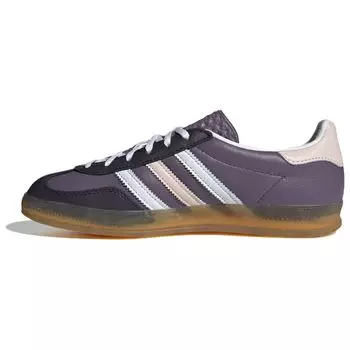 adidas Gazelle Indoor Shadow Фиолетовые женские кроссовки Фиолетовое облако-Белое чудо-Кварц IE2956 35