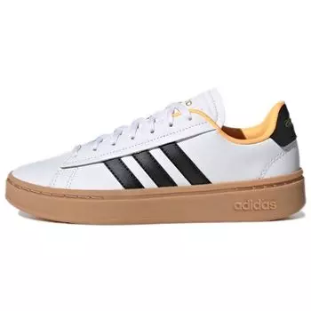 Adidas Grand Court Alpha White Flash Orange Женские кроссовки Cloud-White Core-Black GX8165 36