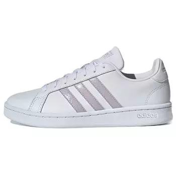 Adidas Grand Court Mauve Женские кроссовки White Footwear-White Grey EE7465