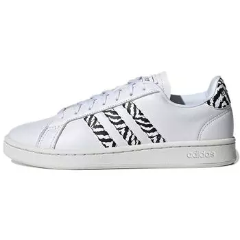 Adidas Grand Court Zebra Женские кроссовки White Cloud-White Crystal-White GZ0150 36