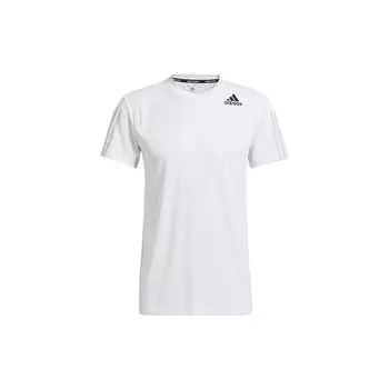 Adidas H.rdy 3s Training Спортивная футболка с коротким рукавом Мужские топы Белые GP7656 S