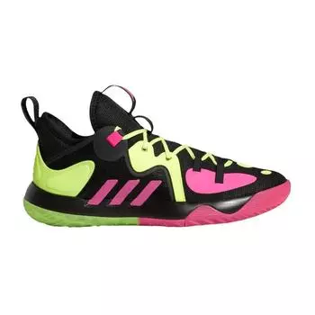Adidas Harden Stepback 2 Black Shock Pink Yellow Мужские кроссовки Core-Black Team-Solar-Yellow GZ2955 44