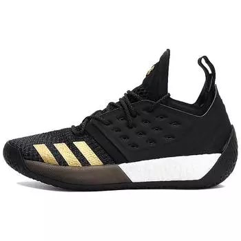 Adidas Харден Том. 2 Imma Be A Star Мужские кроссовки Black Core-Black Gold-Metallic AH2215 46