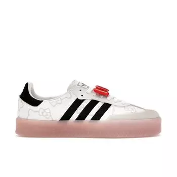 adidas Hello Kitty x Sambae белые черные прозрачные розовые женские кроссовки Core-Black IG4450 36