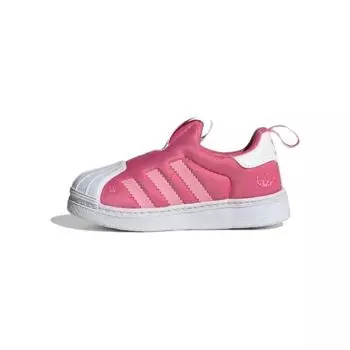 Adidas Hello Kitty x Superstar 360 I Kuromi Детские кроссовки Pink Pink-Fusion Cloud-White IF3555 21