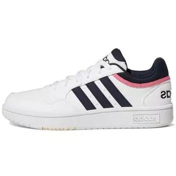 adidas Hoops 3.0 Low White Legend Ink Женские кроссовки Cloud-White Rose-Tone GW3037 40